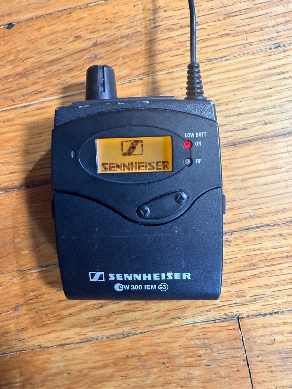 Sennheiser EK 300 IEM G3 Bodypack Receiver G Band 566–608 MHz Tested